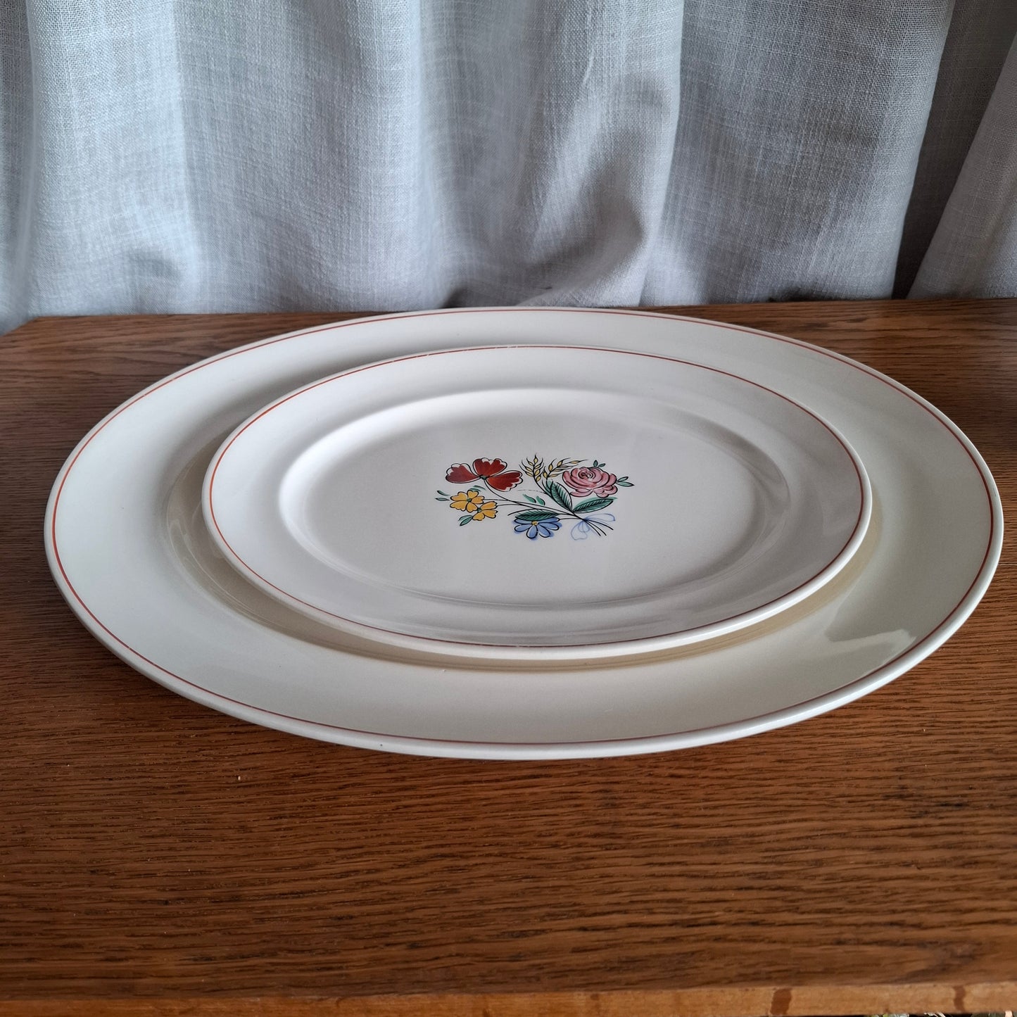 Pair of Early 1940's Grays Pottery Platters