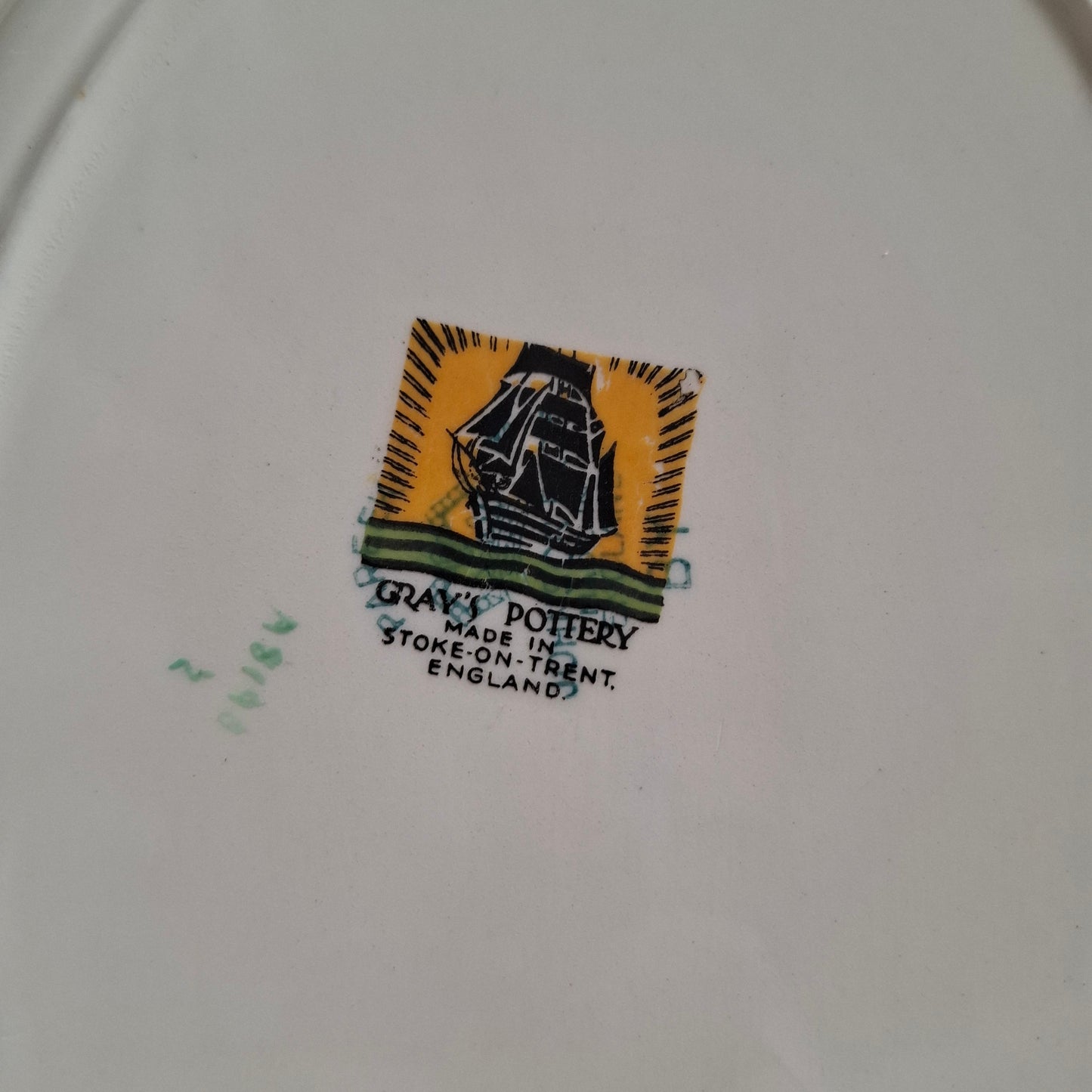 Pair of Early 1940's Grays Pottery Platters