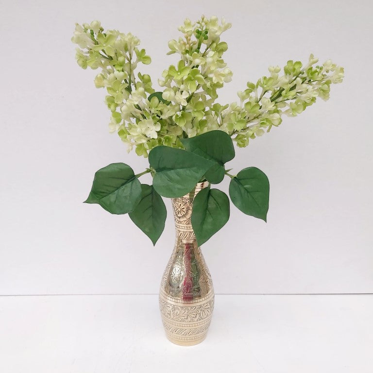 Beautiful Engraved Brass Vase