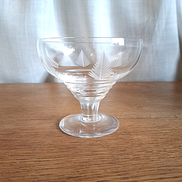 Stuart Crystal Woodchester Footed Bowl