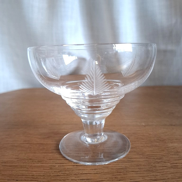 Stuart Crystal Woodchester Footed Bowl