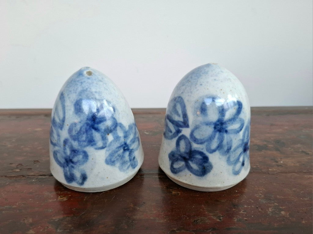 Sue Monk NZ Pottery Salt & Pepper Shakers