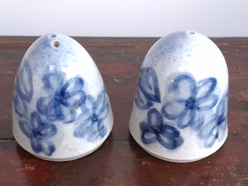Sue Monk NZ Pottery Salt & Pepper Shakers