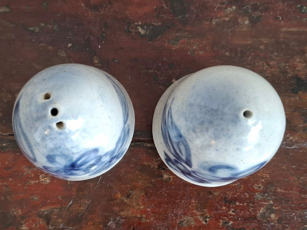 Sue Monk NZ Pottery Salt & Pepper Shakers