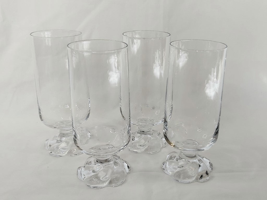 Rare & Unusual Cristal d'Arques-Durand Crystal Beer Glasses