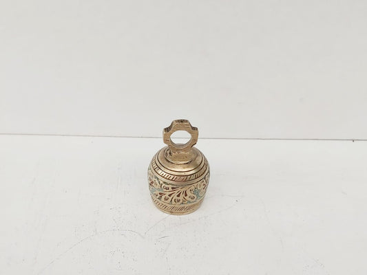 Vintage Brass Engraved Bell