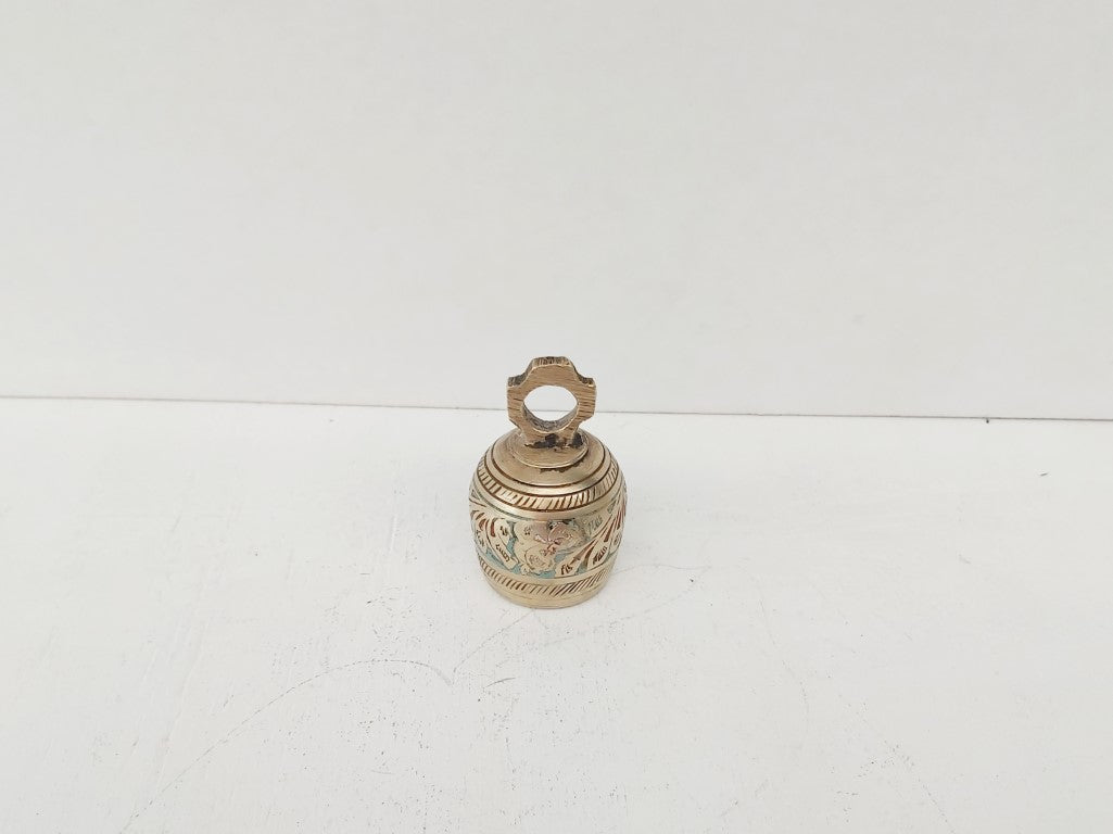 Vintage Brass Engraved Bell