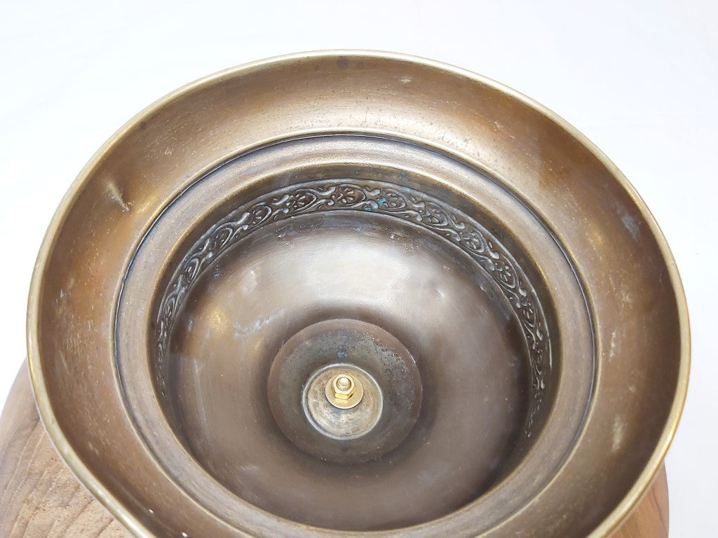 Unique Brass Trophy Pedestal Bowl