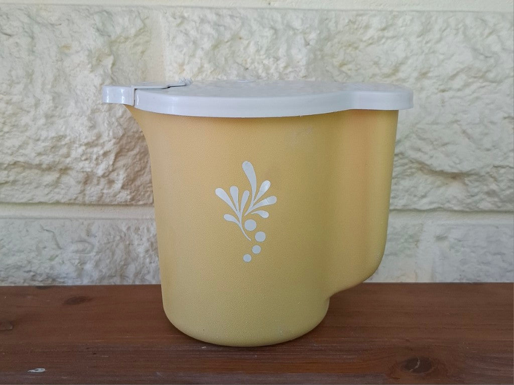 Tupperware Yellow Harvest Gold 1L Jug