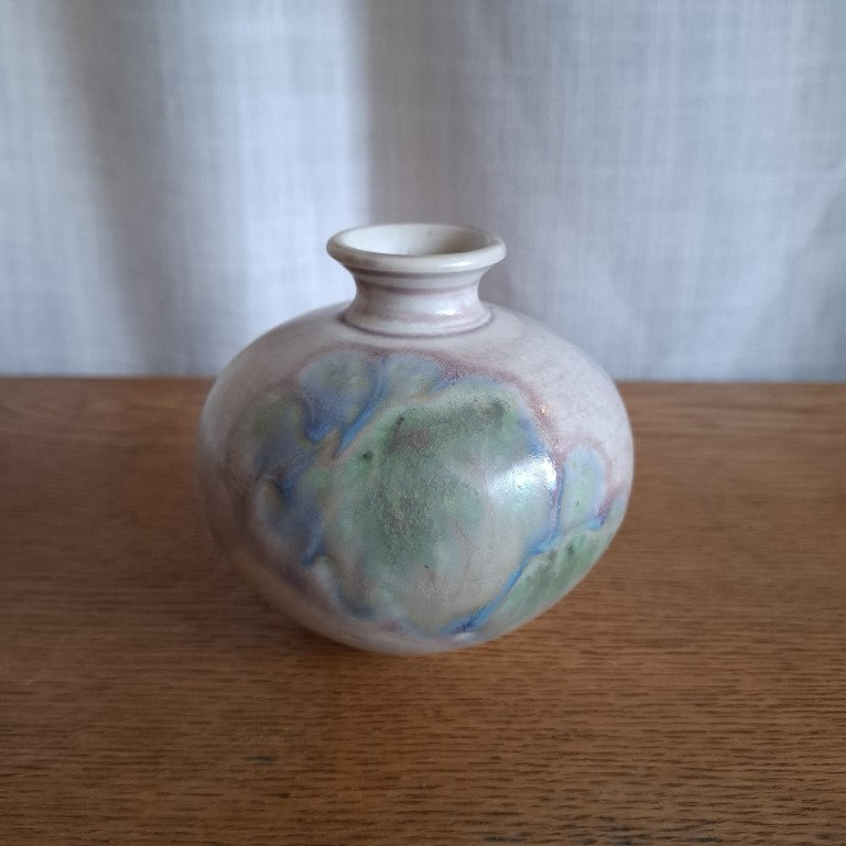 Pretty Wee Vic Evans Wakefield Pottery Bud Vase
