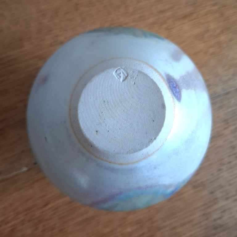 Pretty Wee Vic Evans Wakefield Pottery Bud Vase