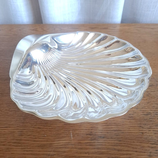 Vintage Apollo Bernard Rice's Sons Silver Plated Clamshell Serving Bowl – #5437