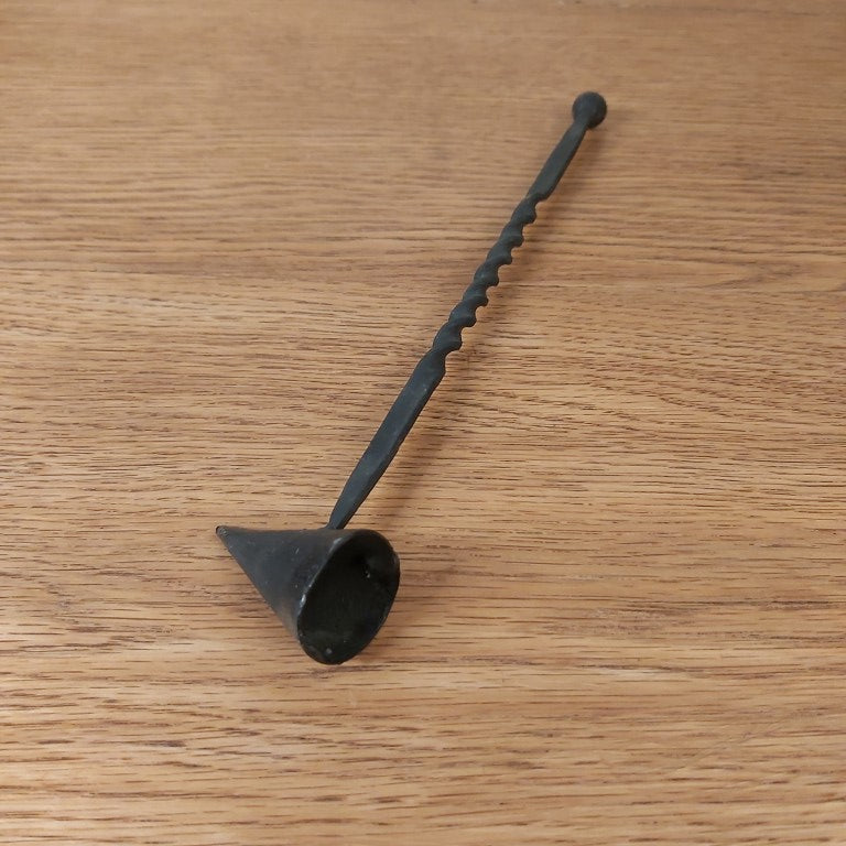 Vintage Black Metal Candle Snuffer