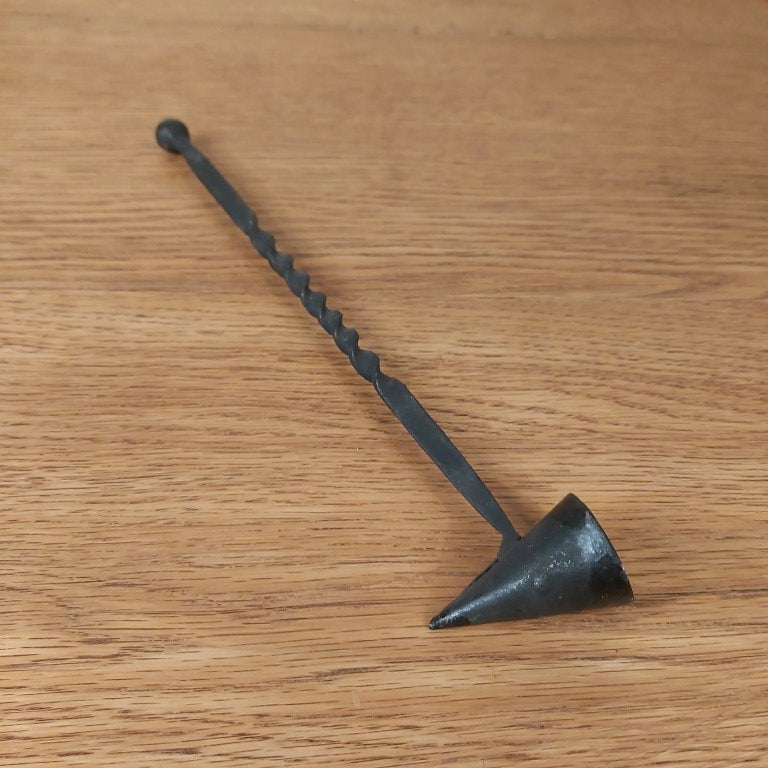 Vintage Black Metal Candle Snuffer