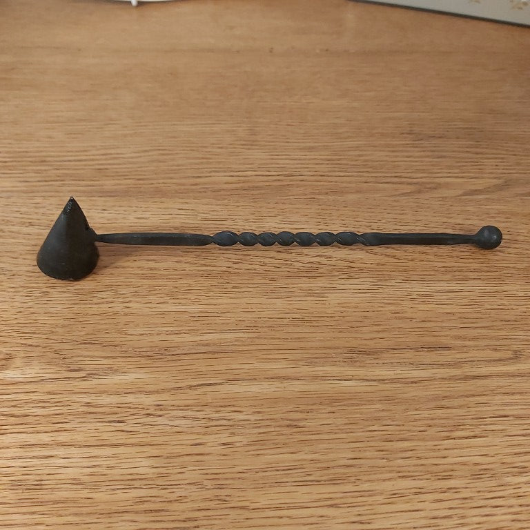 Vintage Black Metal Candle Snuffer