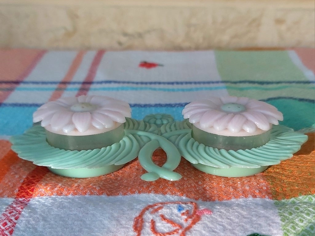 Tiny Daisy Salt & Pepper Travel Shakers