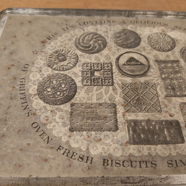 Vintage Griffins Biscuit Tin