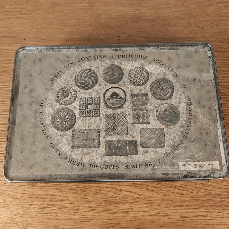 Vintage Griffins Biscuit Tin