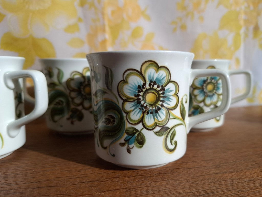 Johnson Brothers Retro Loreto Coffee Cups Set of 3