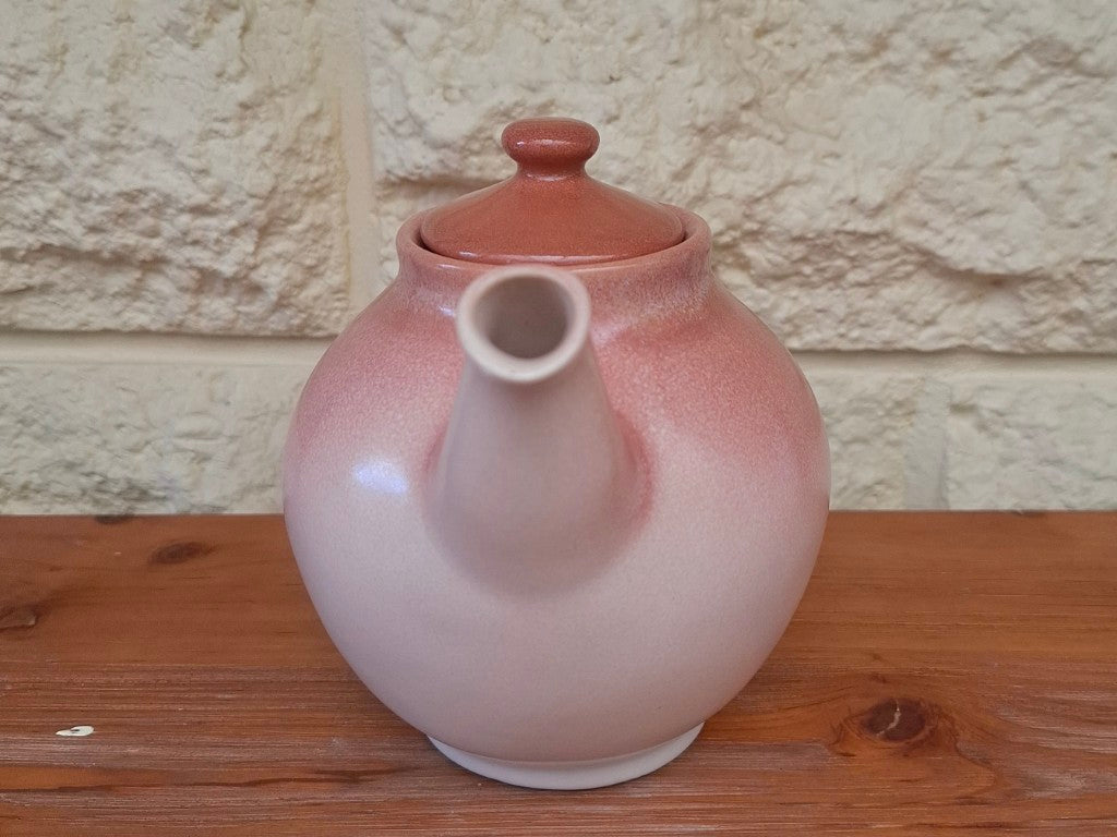 Vintage Monteco Australia Studio Pottery Pink Ombre Tea Pot