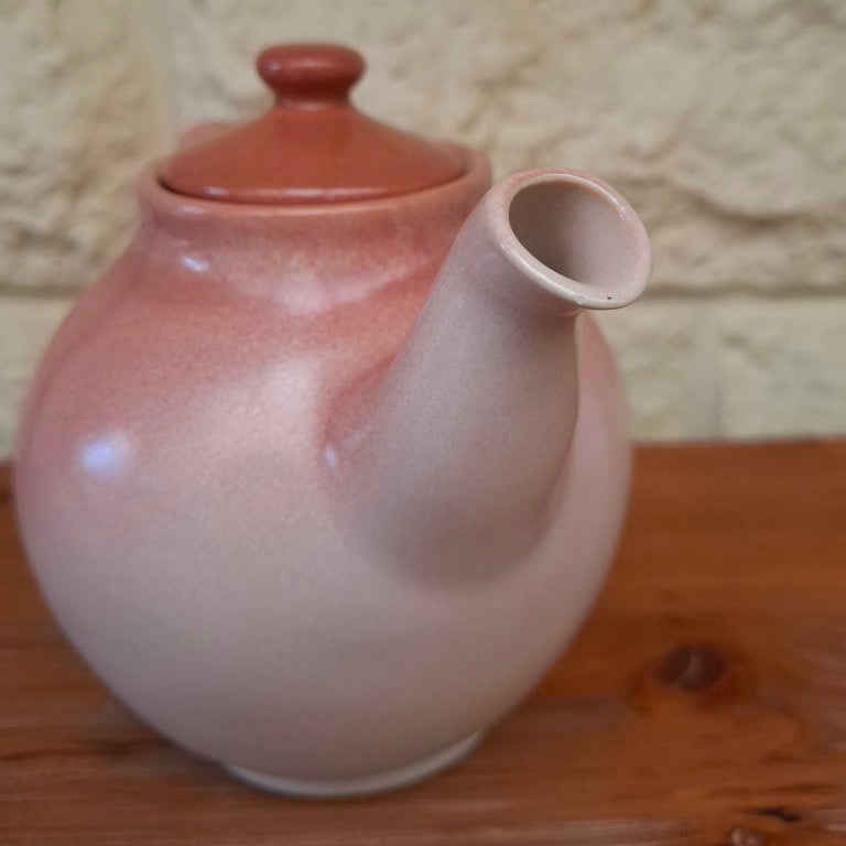 Vintage Monteco Australia Studio Pottery Pink Ombre Tea Pot