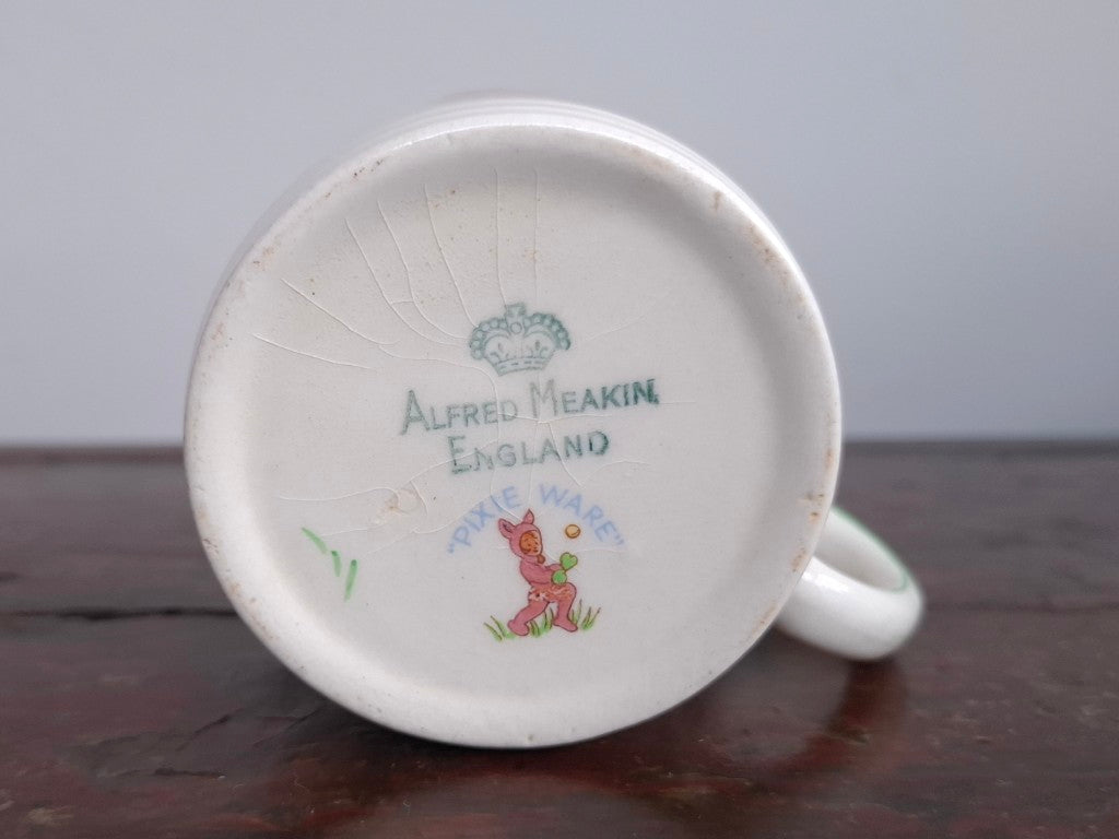 Rare Vintage Meakin Pixie Ware Mug