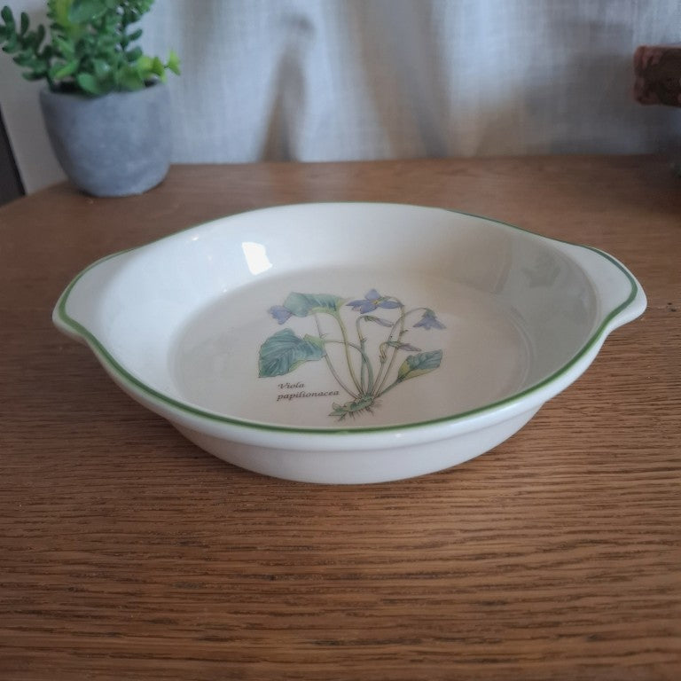 Viola Papilionacea English Porcelain Dish