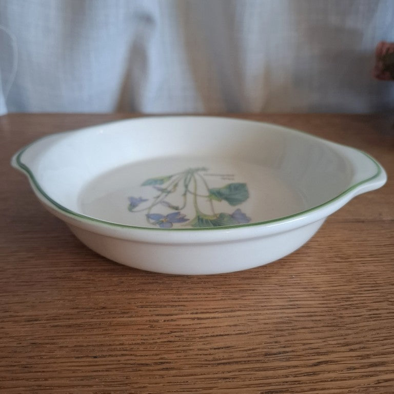 Viola Papilionacea English Porcelain Dish