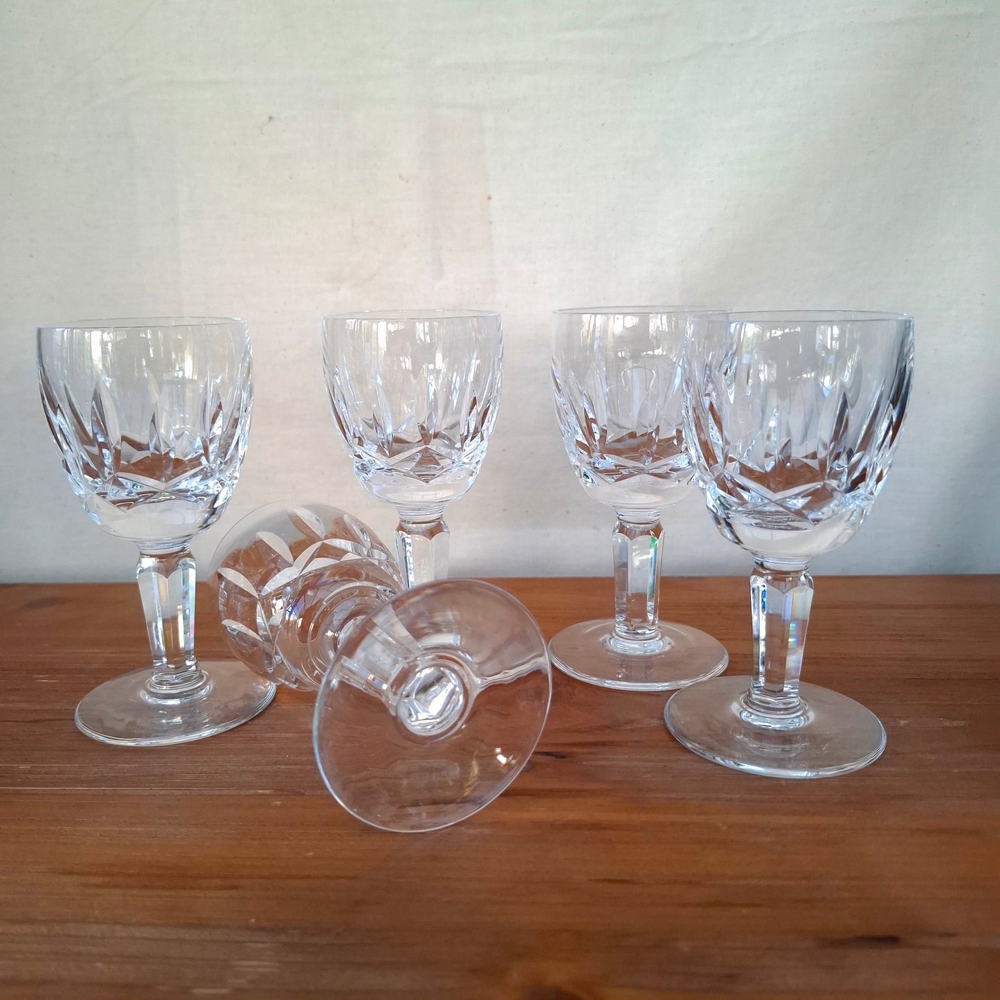 Waterford Kildare Port Glasses Set of 55.5cm dia x 11.5cm high