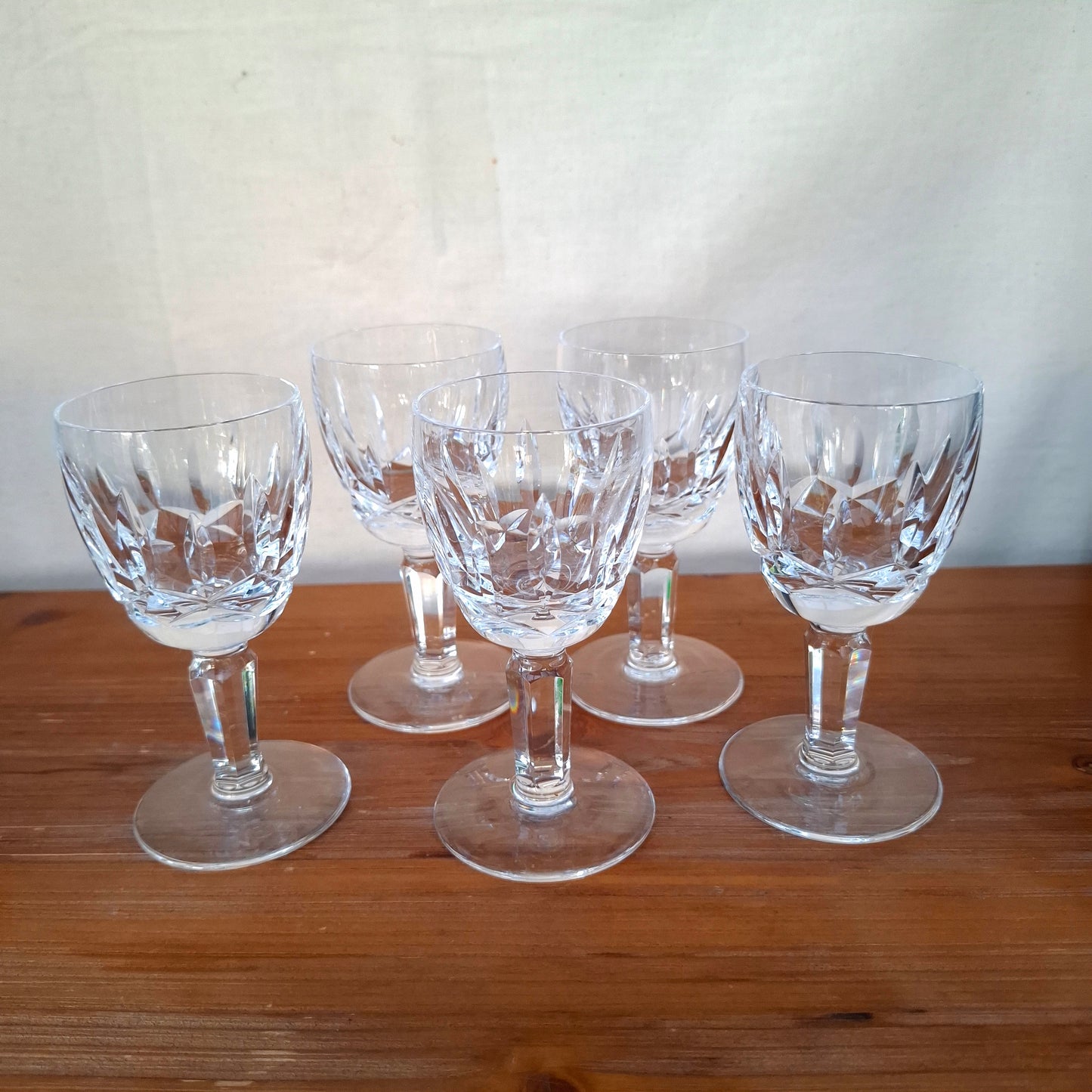Waterford Kildare Port Glasses Set of 55.5cm dia x 11.5cm high
