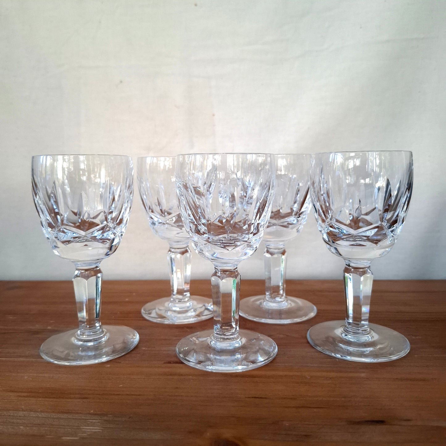 Waterford Kildare Port Glasses Set of 55.5cm dia x 11.5cm high