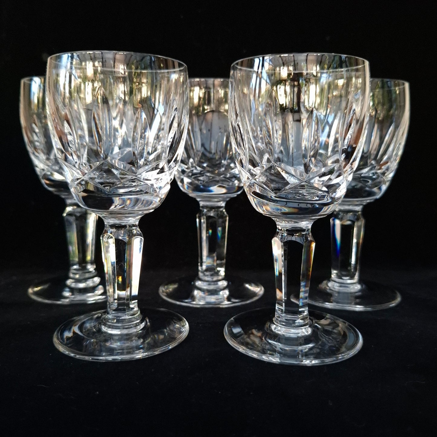 Waterford Kildare Port Glasses Set of 55.5cm dia x 11.5cm high