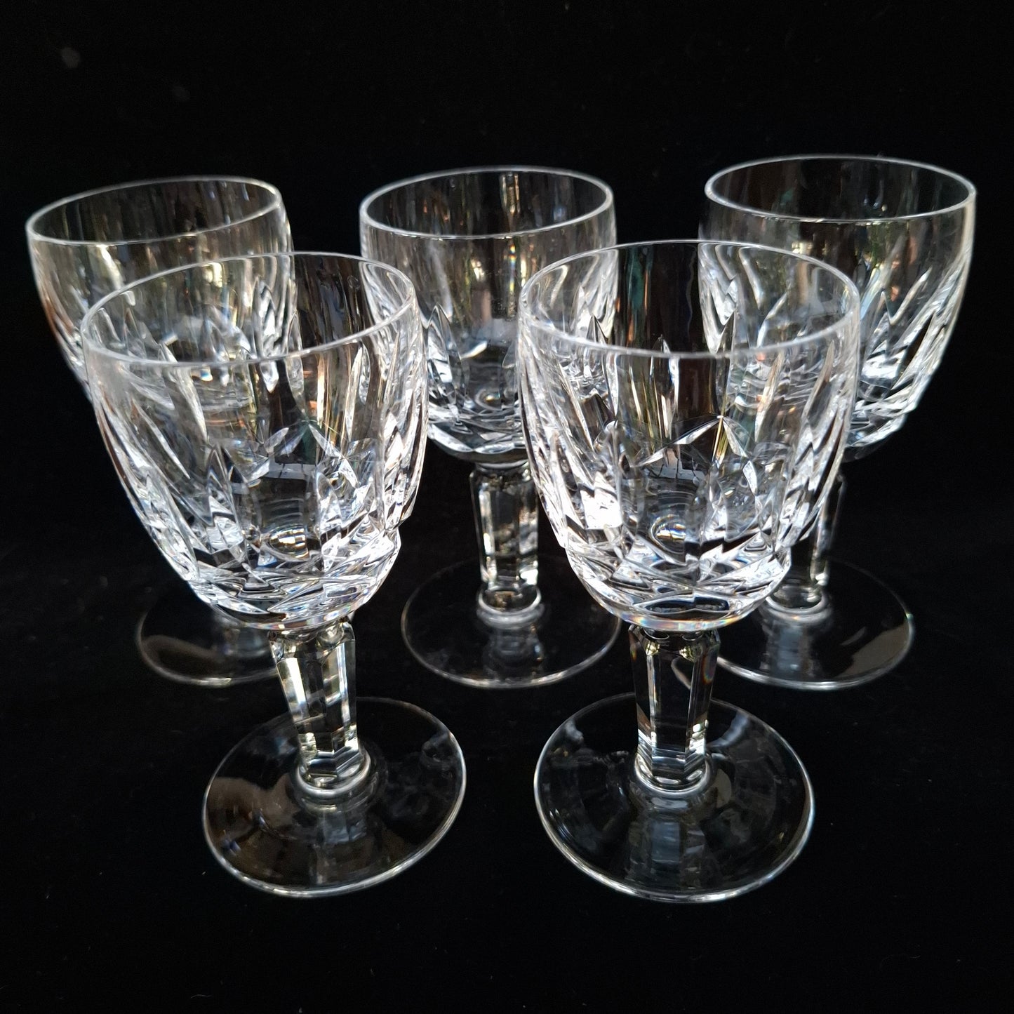 Waterford Kildare Port Glasses Set of 55.5cm dia x 11.5cm high