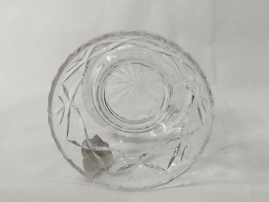 Webb Corbett Small Crystal Posy Vase