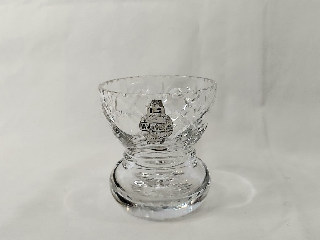 Webb Corbett Small Crystal Posy Vase