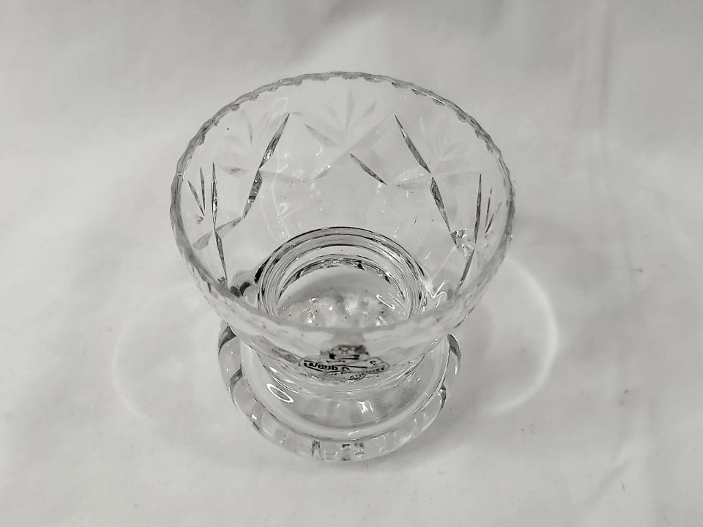 Webb Corbett Small Crystal Posy Vase
