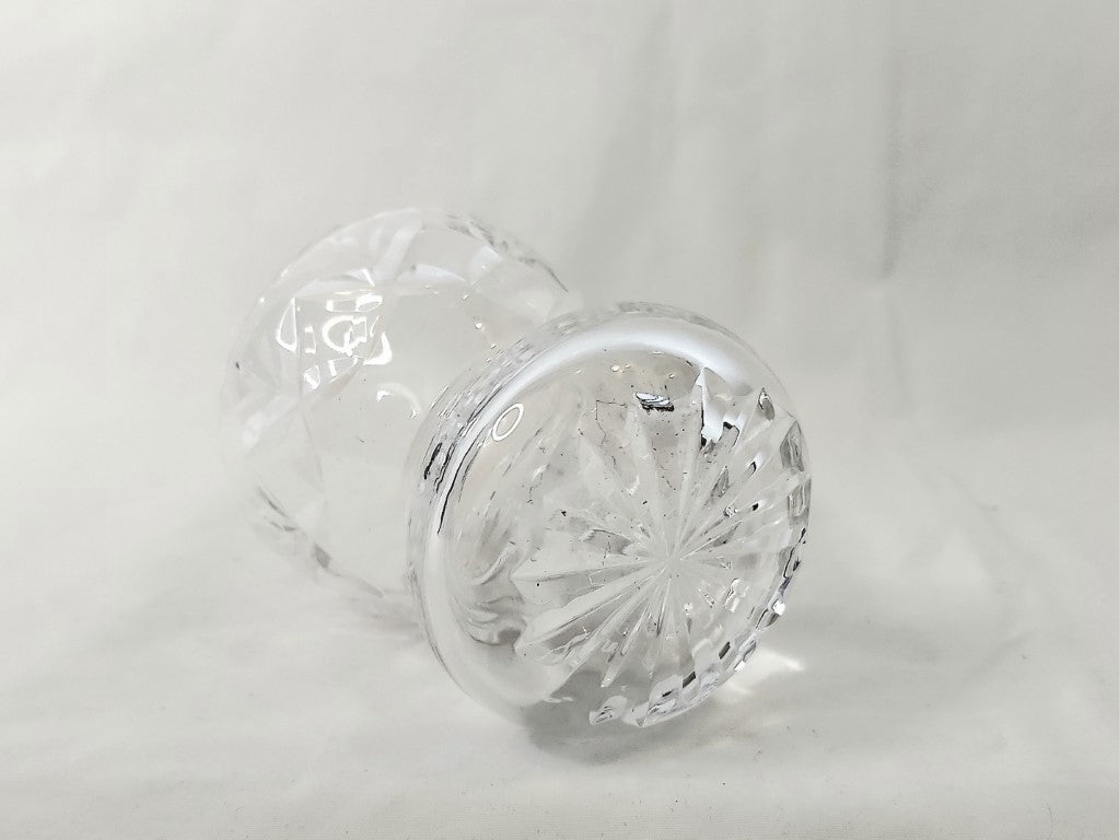 Webb Corbett Small Crystal Posy Vase