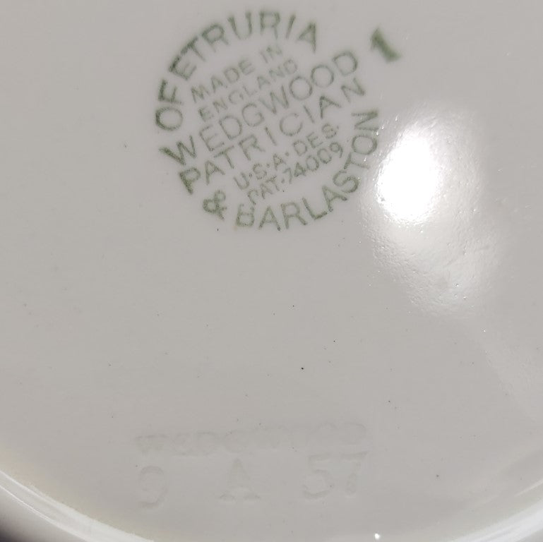 4 Piece Vintage Wedgwood Patrician Breakfast Set