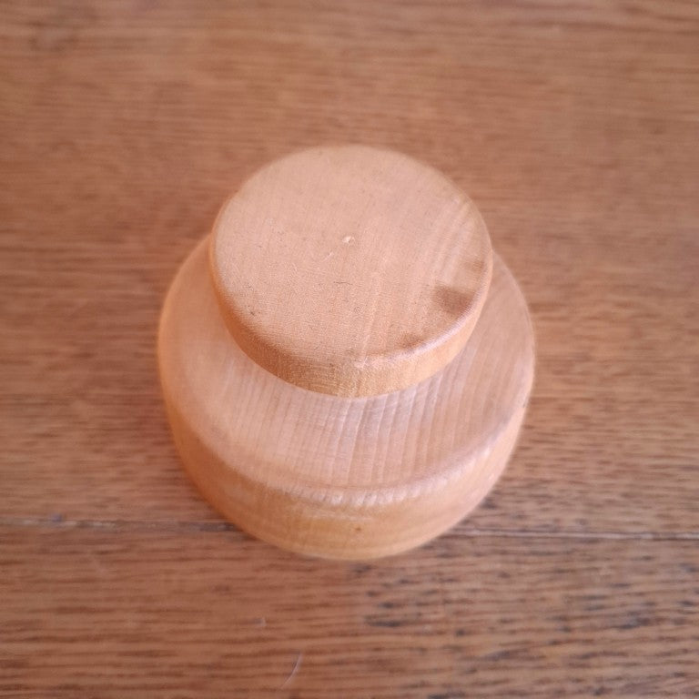 Floral Wood Butter Mold