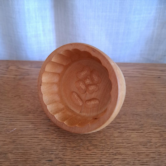 Floral Wood Butter Mold