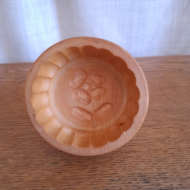 Floral Wood Butter Mold