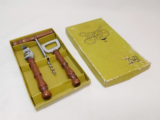 Retro Bar Set In Original Box