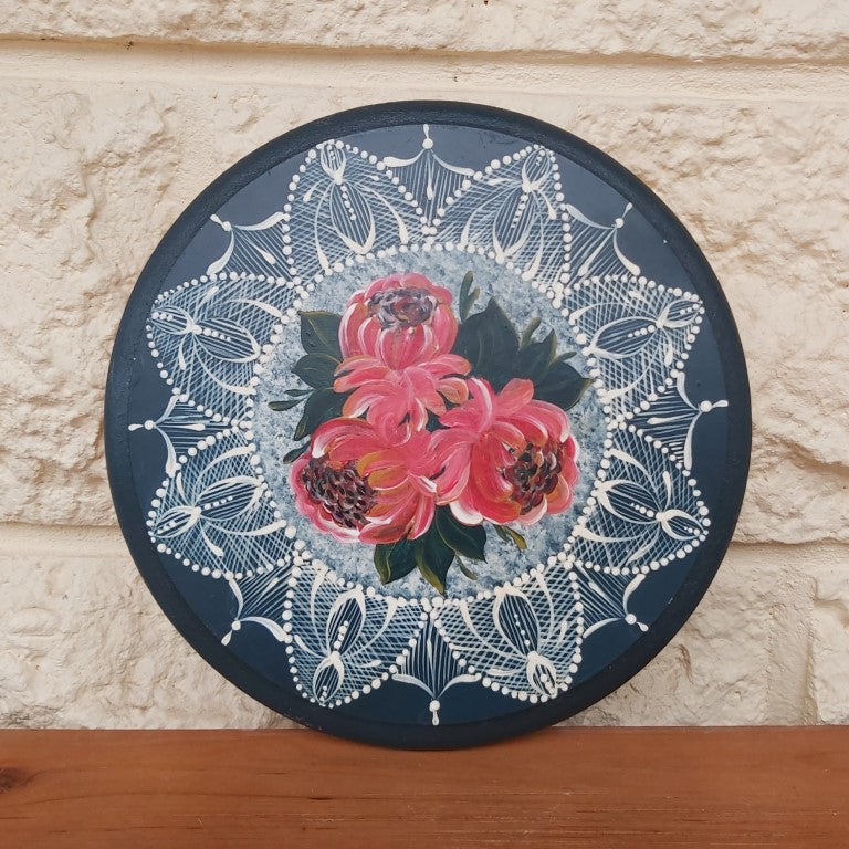 Handpainted Folk Art Trivet