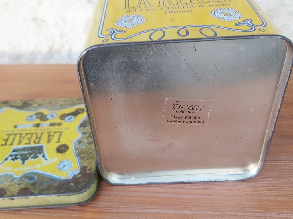 Vintage La Reale Brand Canister