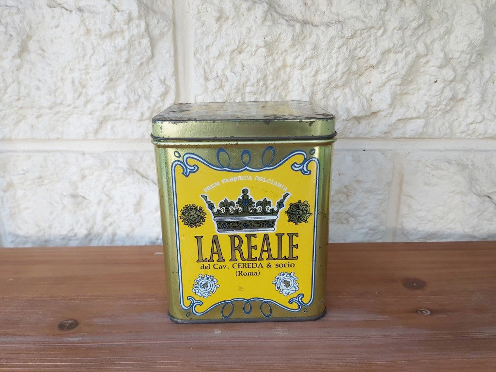 Vintage La Reale Brand Canister