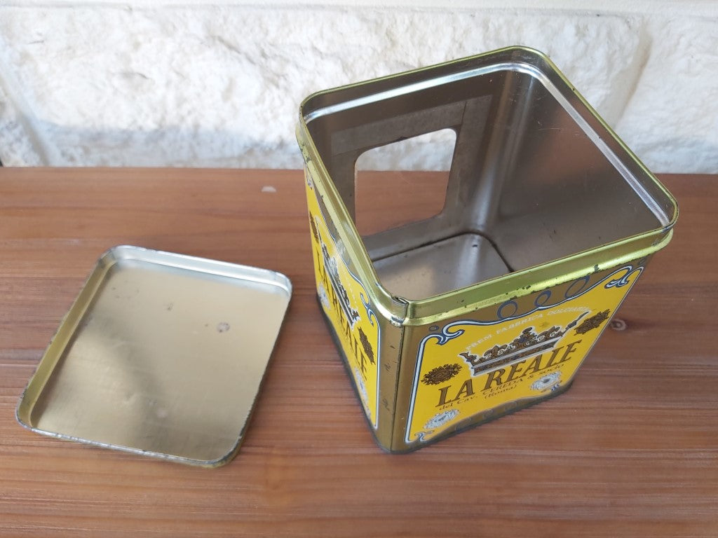Vintage La Reale Brand Canister