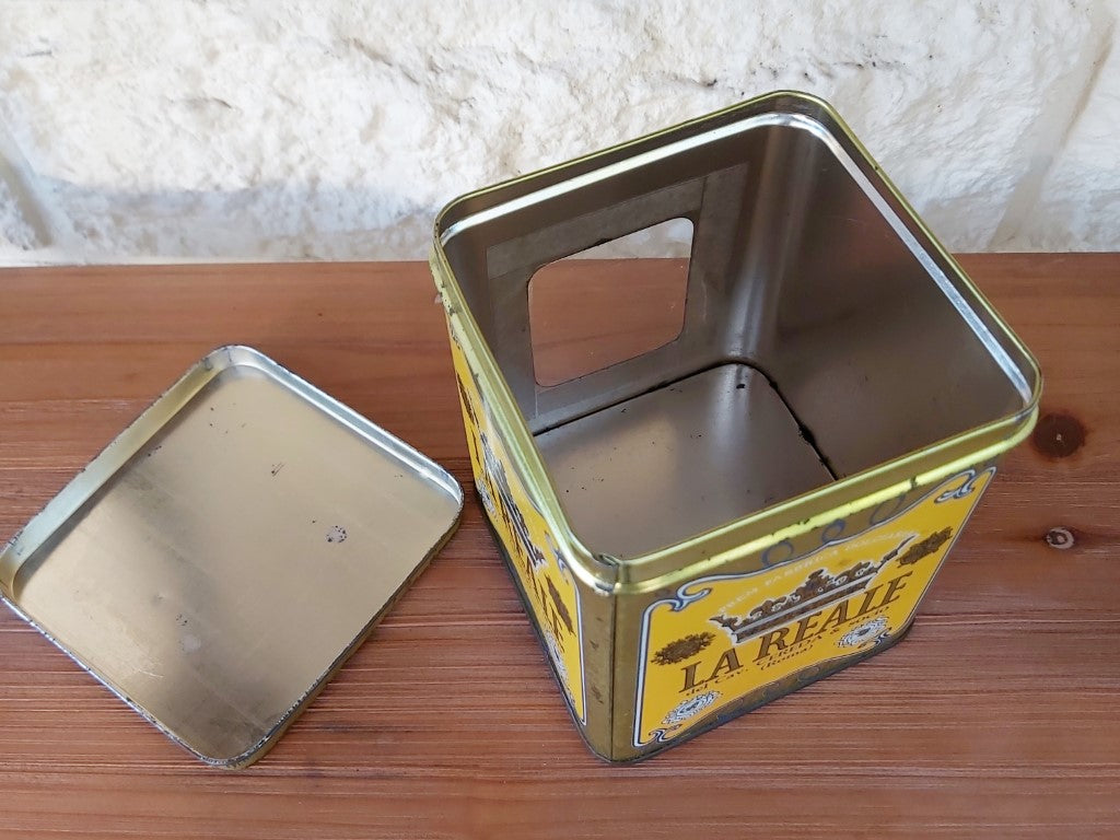 Vintage La Reale Brand Canister